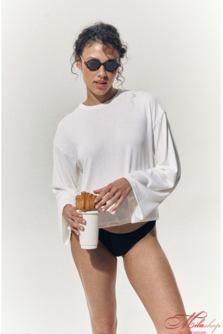 Женский лонгслив оверсайз Luna LC079